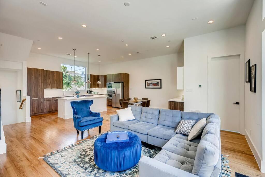4 Story Home Mins To Downtown Houston With City Views Dış mekan fotoğraf