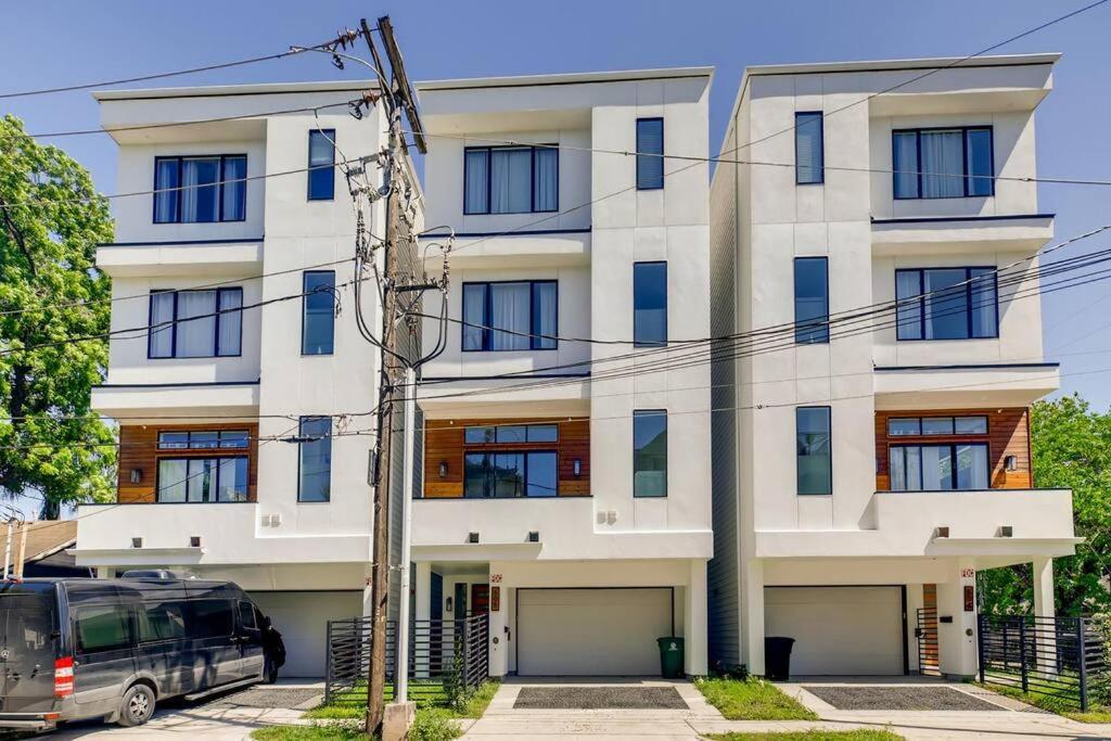4 Story Home Mins To Downtown Houston With City Views Dış mekan fotoğraf